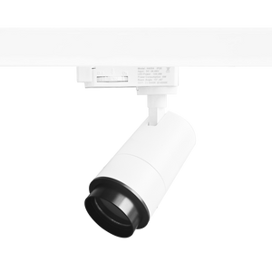 Low voltage track light series inside the cabinet
